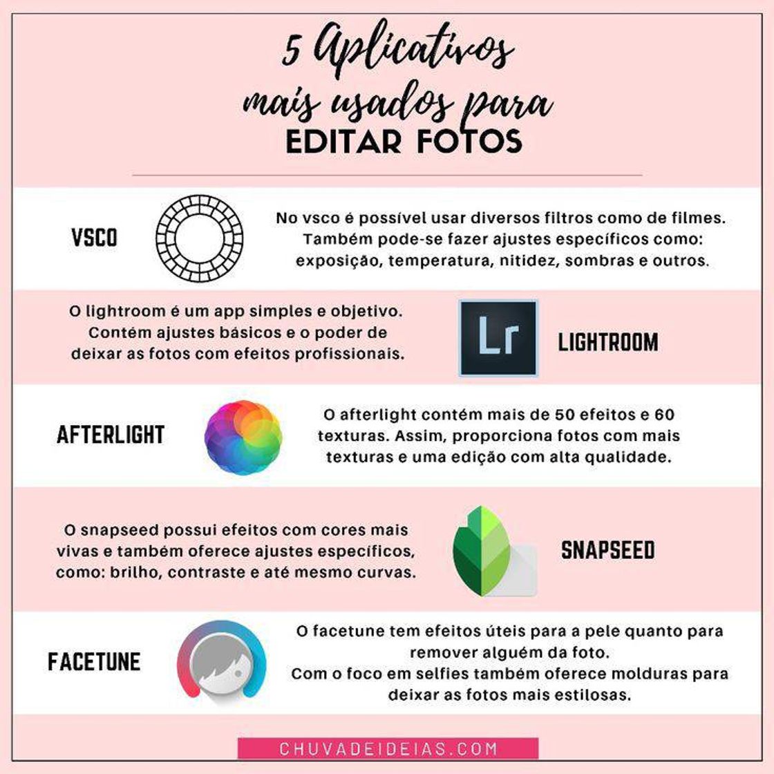 Moda Dicas de como editar fotos