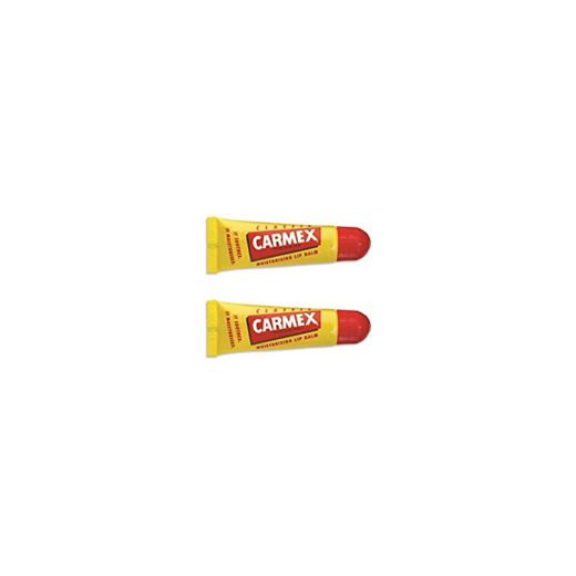 Carmex Lip Balm Original, Cereza o Fresa - Paquete de 2
