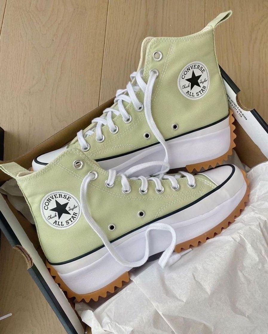 Moda Converse Run Star Hike light green