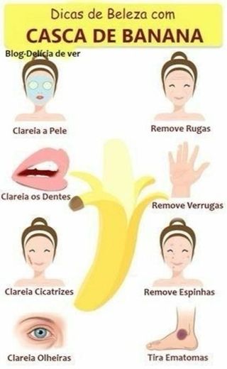 Benefícios da casca de banana 🍌 