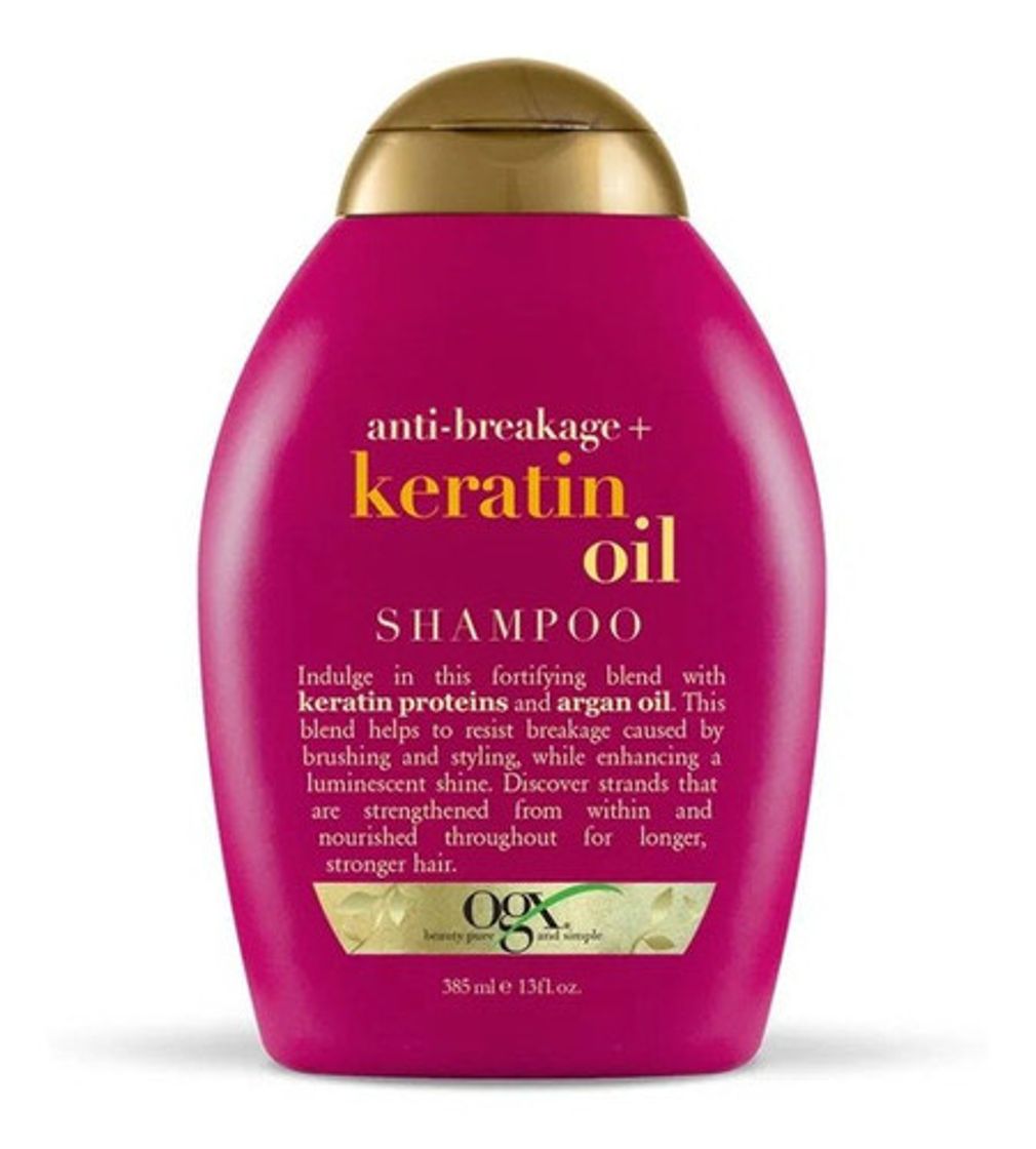 Fashion Shampoo ogx anti breakage keratin oil