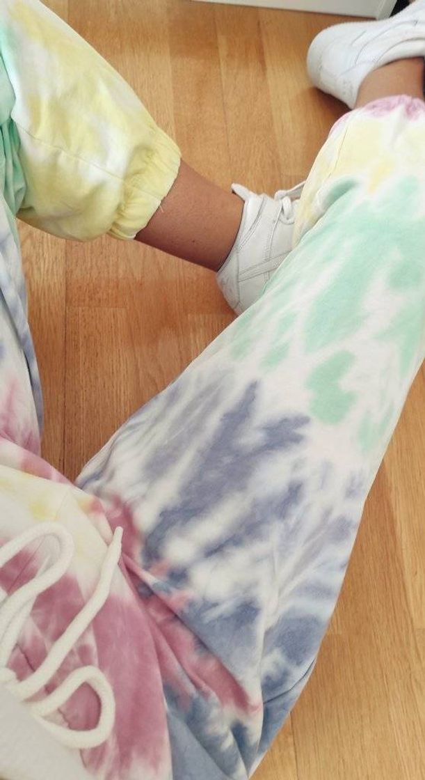 Moda Joggers tie dye