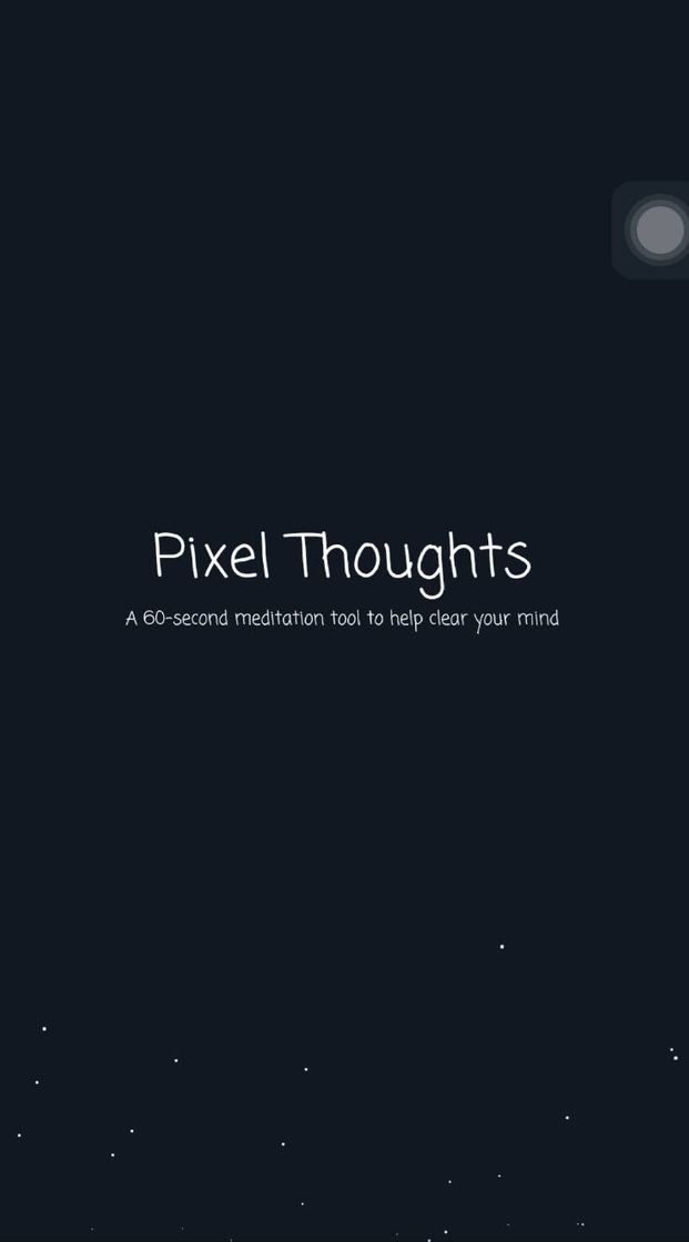 App Pixel Thoughts relajación