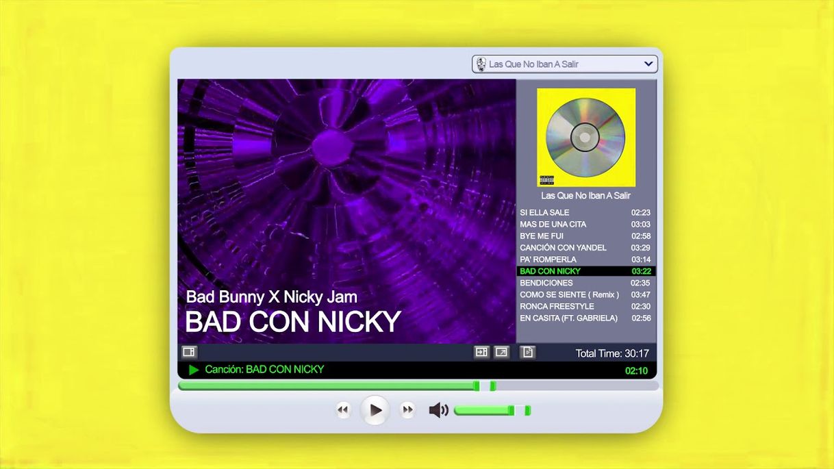 Canción BAD CON NICKY