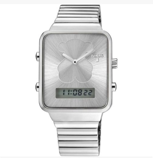 Reloj digital I-Bear de acero | TOUS