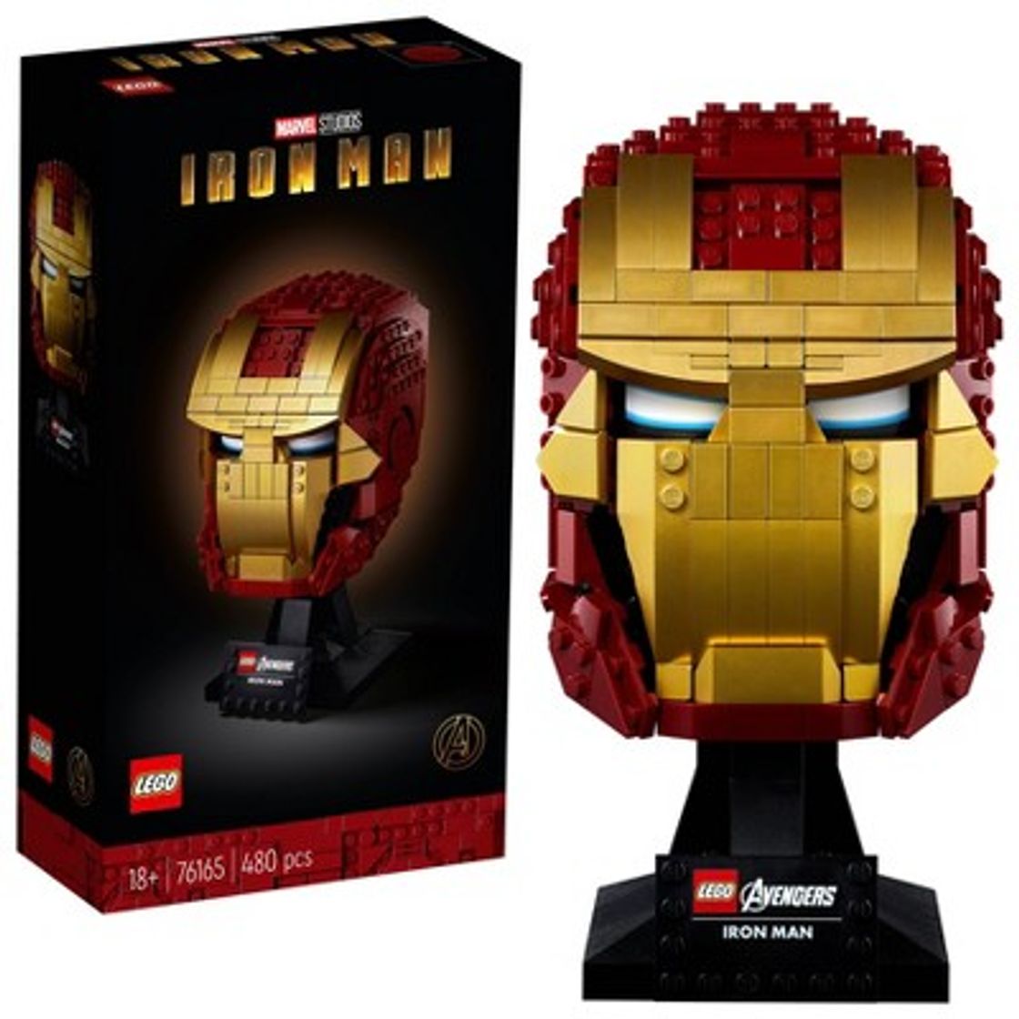 Fashion Iron Man Helmet LEGO