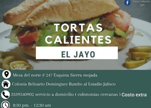 Lonches o tortas calientes