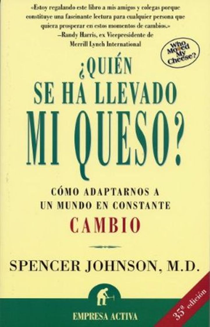 Libro ¿Quién se ha llevado mi queso?