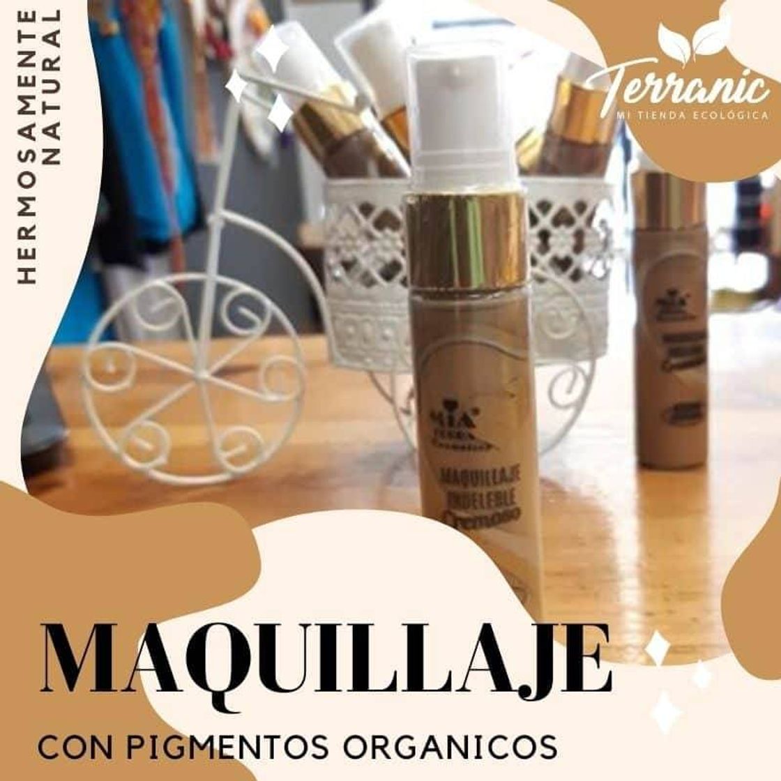 Moda Maquillaje organico 