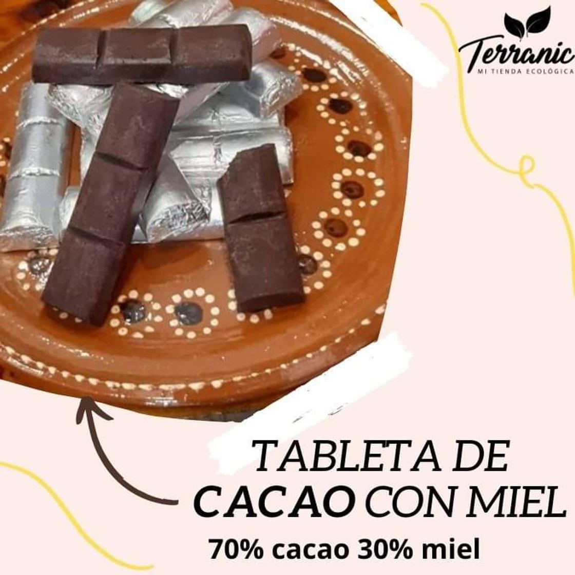 Producto Tableta de cacao 70