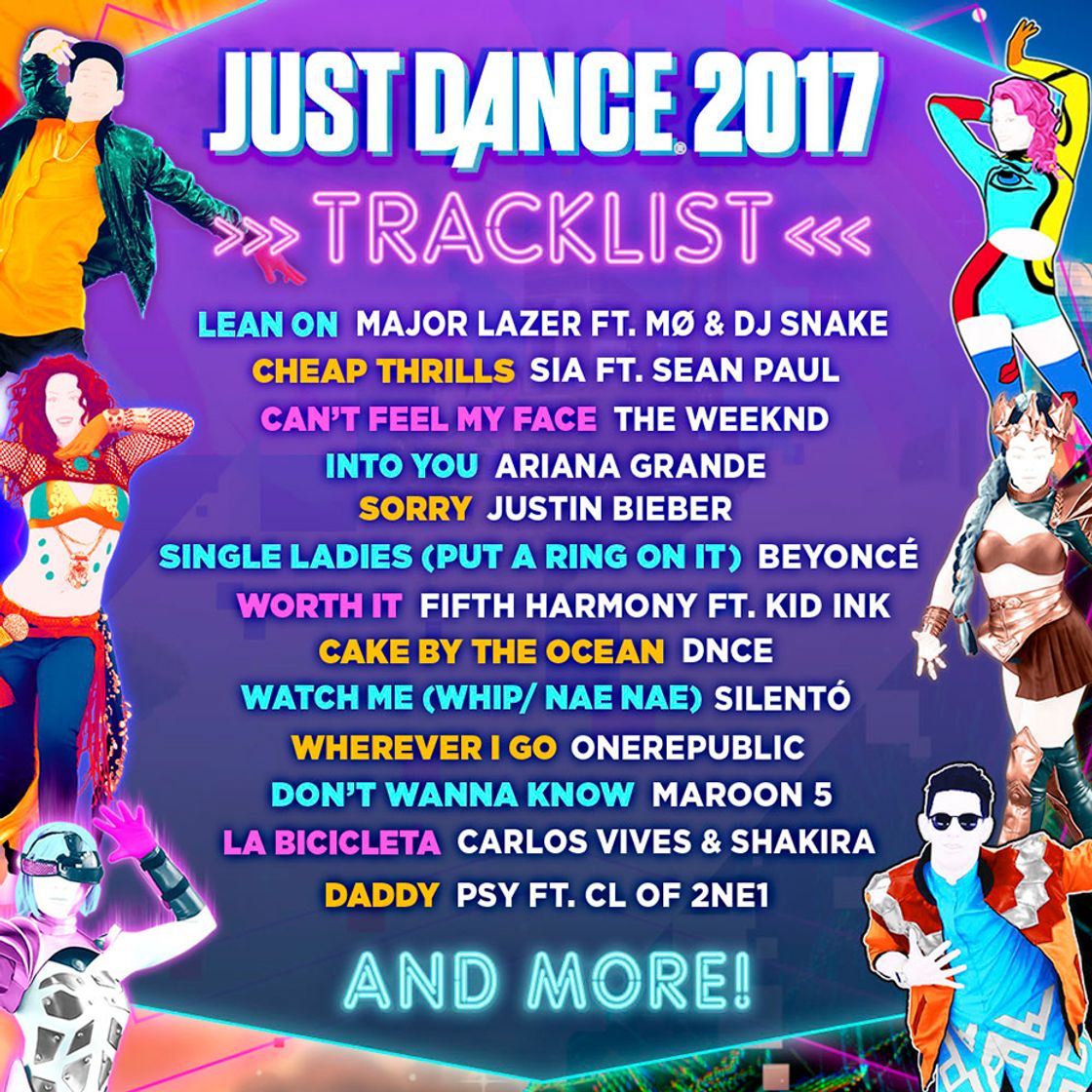 Videojuegos Just Dance 2017