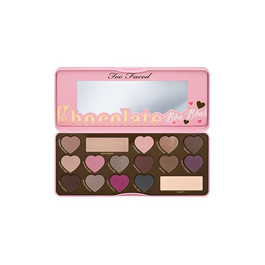 Belleza Too Faced- Estuche de regalo paleta de sombras chocolate bon bons