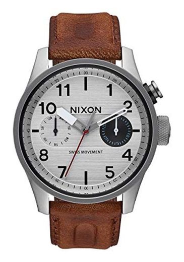 NIXON Reloj Analógico para Hombre de Cuarzo con Correa en Acero Inoxidable A9771113