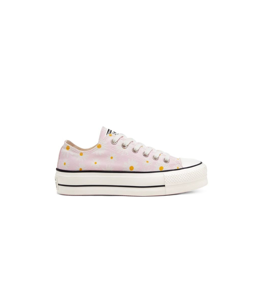 Moda Camp Daisies Platform Chuck Taylor All Star Low Top 