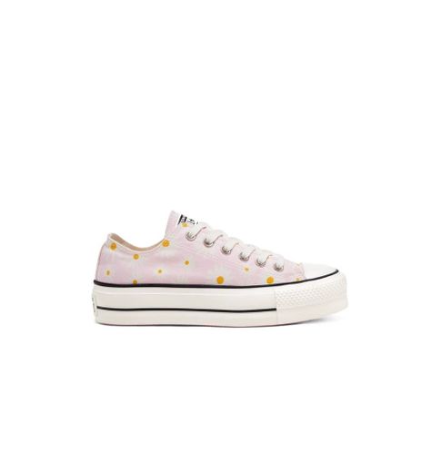 Camp Daisies Platform Chuck Taylor All Star Low Top 