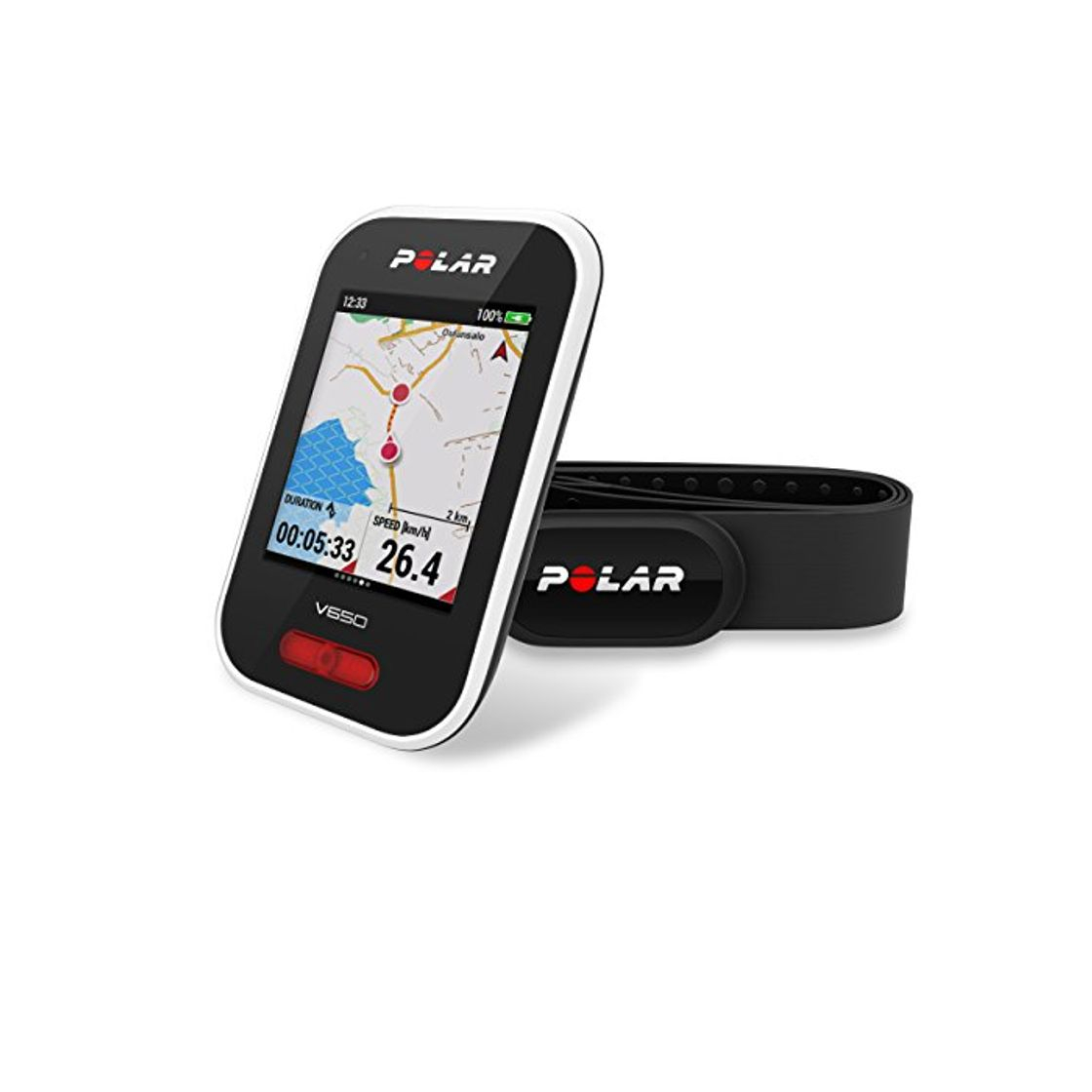 Products Polar V650 HR - Ciclocomputador con GPS y sensor de Frecuencia Cardíaca