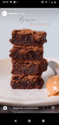 El brownie más rico que echo y probado,siguendo la receta❤