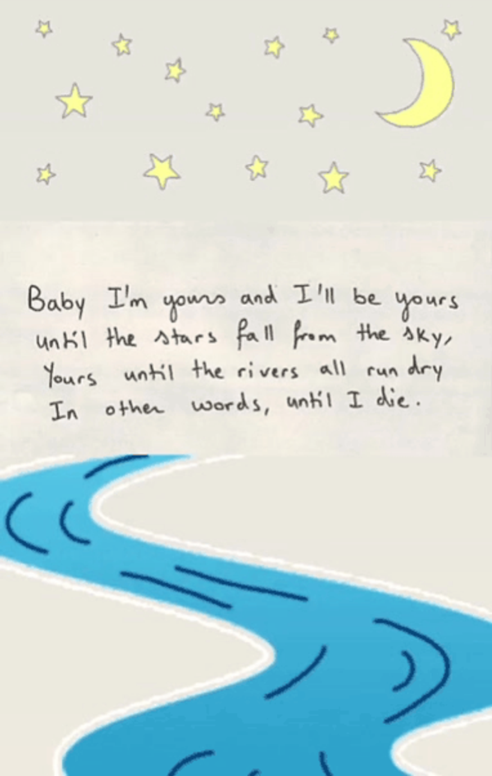 Music Baby I'm Yours