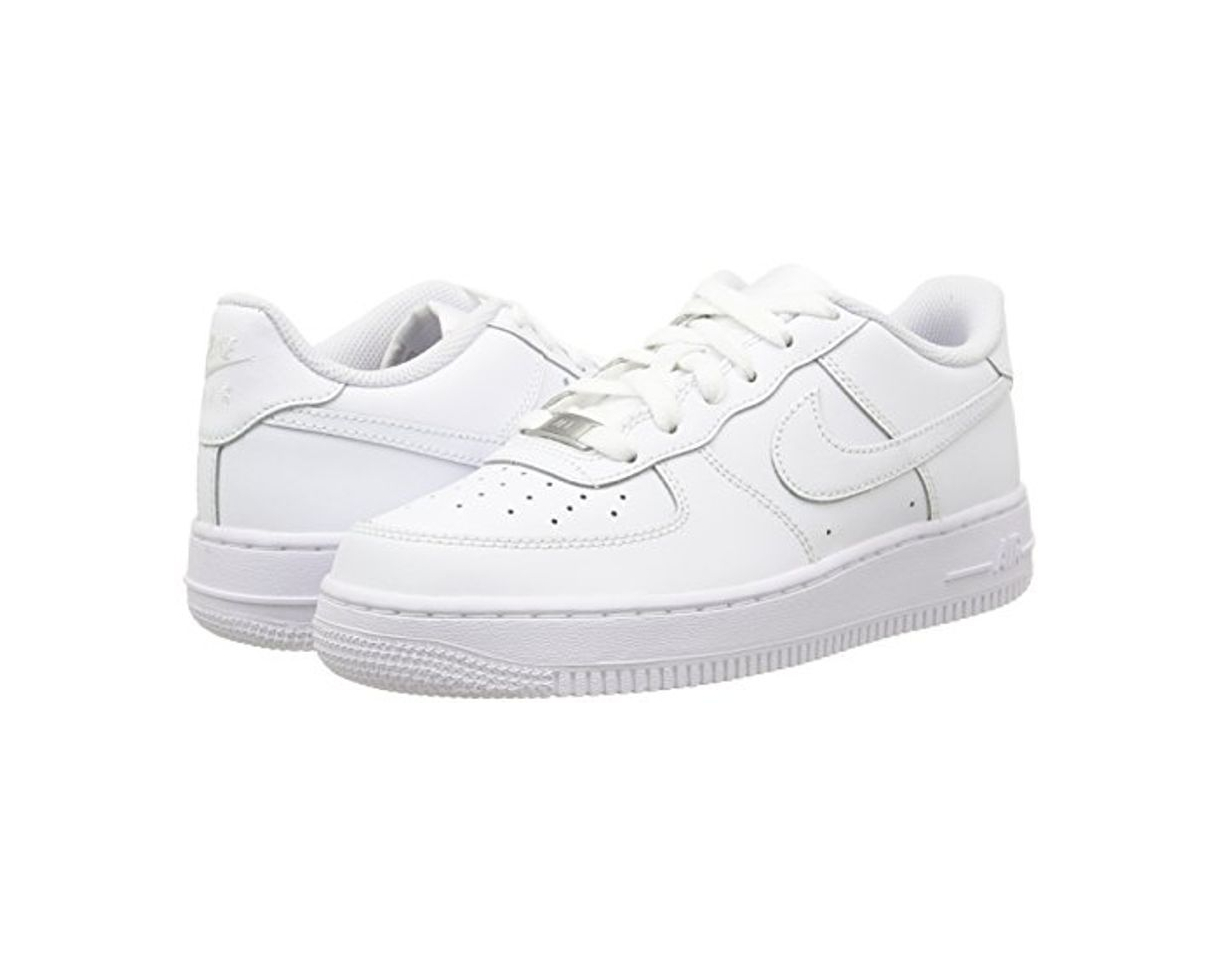 Moda Nike Air Force 1, Zapatillas de Baloncesto Unisex Niños, Blanco