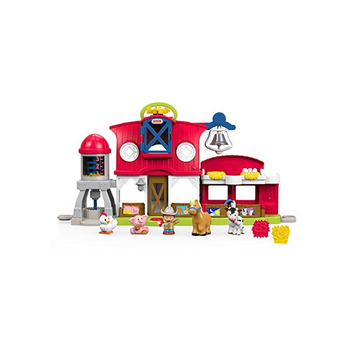 Productos Fisher-Price Little People Granja cuida a los animalitos, juguetes bebés 1 año