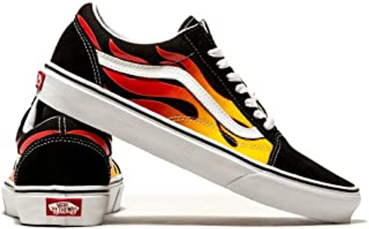 Moda Vans Old Skool Classic  - zapatos Unisex para skate, negro