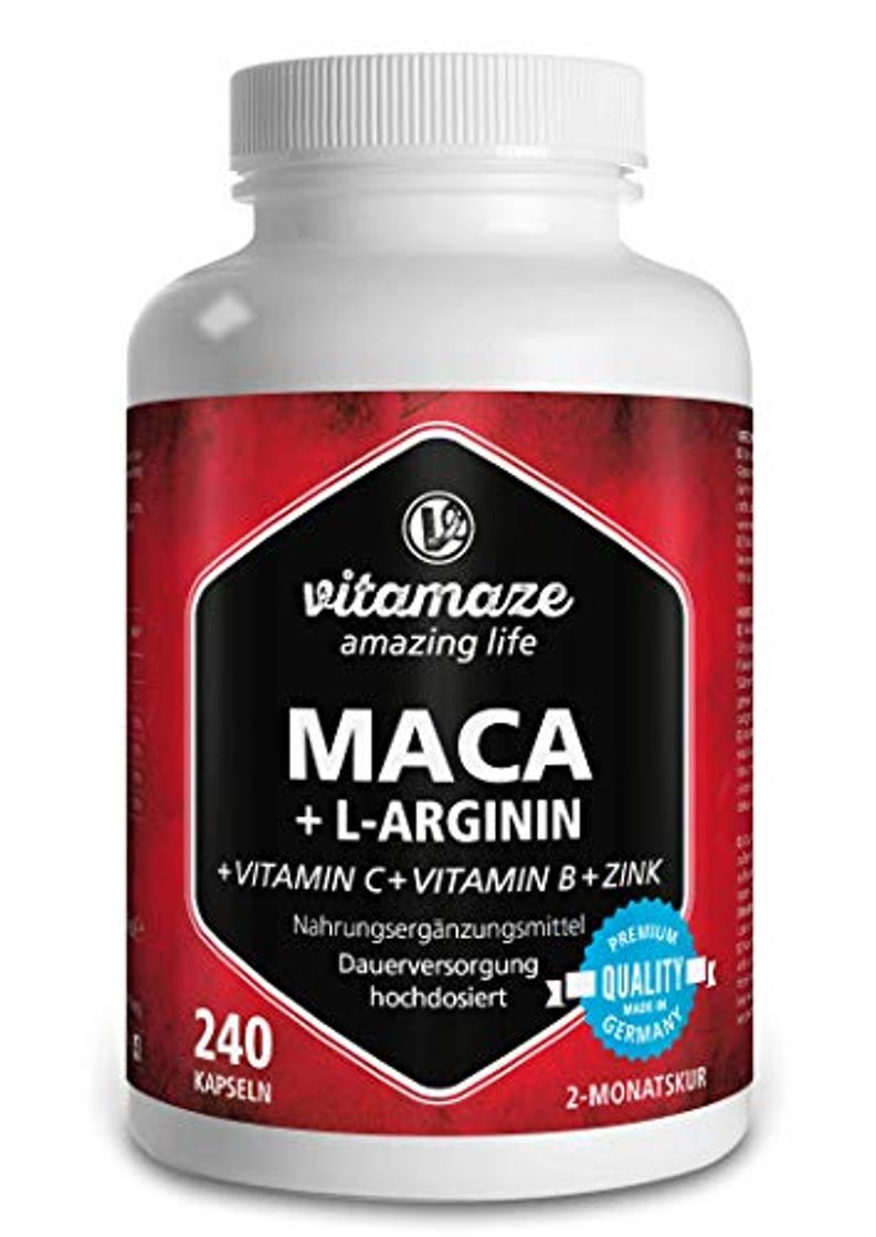 Social Vitamaze® Maca Cápsulas de alta dosis 4000 mg