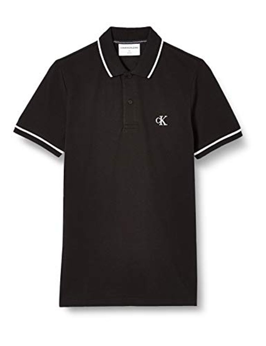 Fashion Calvin Klein Tipping Slim Polo Camisa