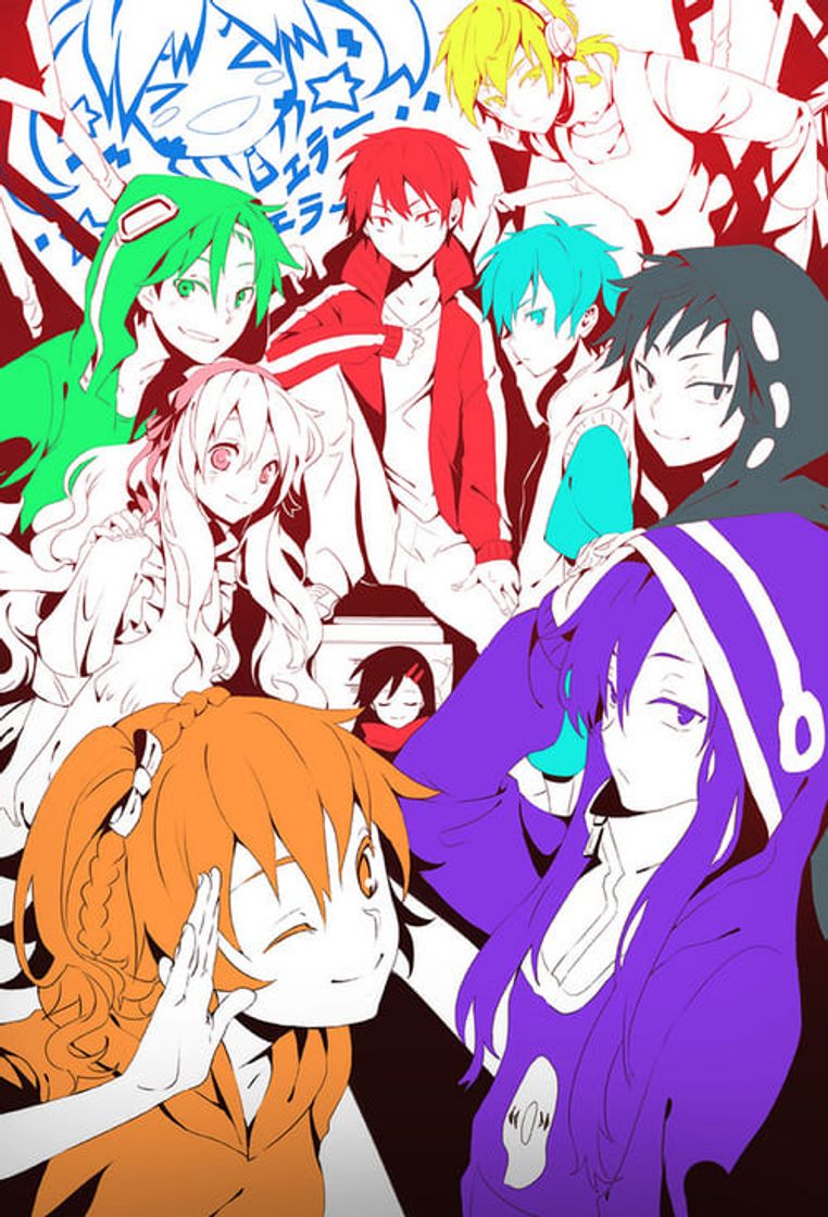 Serie Mekakucity Actors