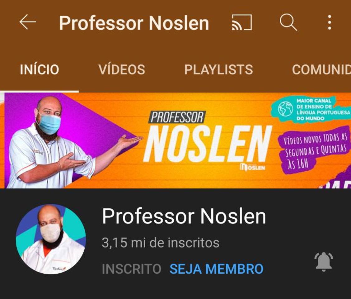 Fashion Canal do Professor Noslen