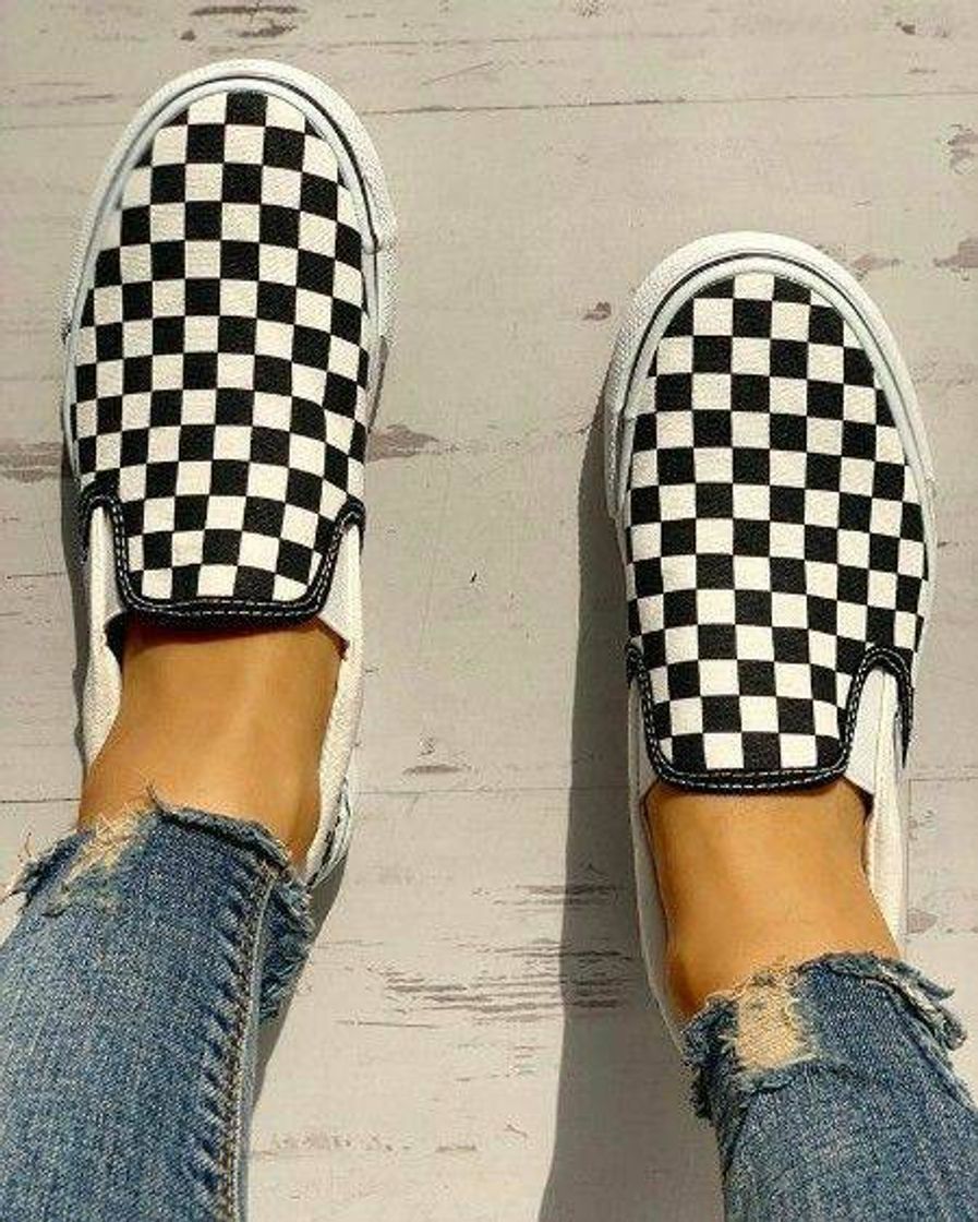 Moda vans xadrez