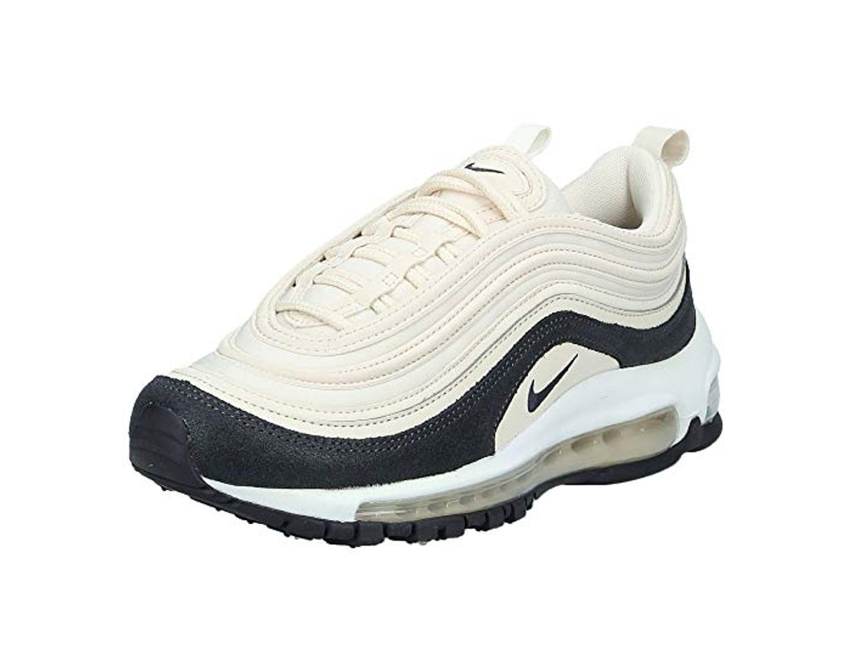 Fashion NIKE Air MAX 97 F Zapatillas Moda Mujeres Beige/Negro