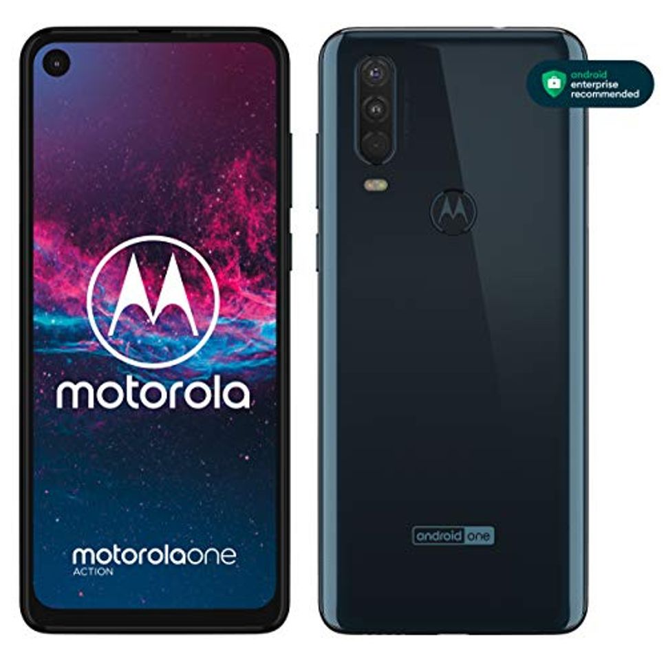 Social Motorola One Action - Smartphone Dual SIM (Triple cámara: 12 MP