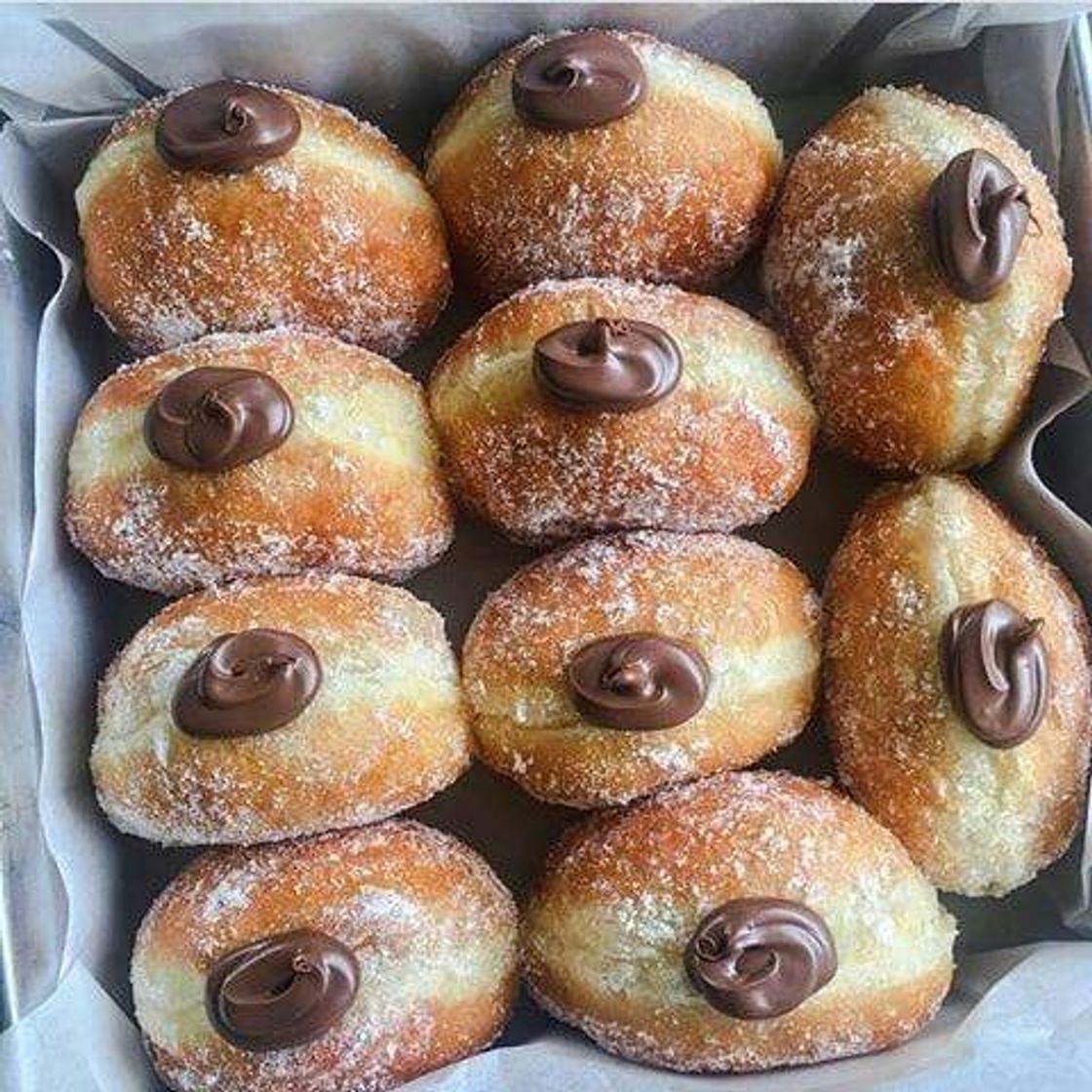 Moda Donas rellenas de Nutella