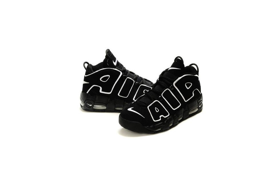 Fashion Nike Air More Uptempo, Zapatillas de Baloncesto para Hombre, Negro