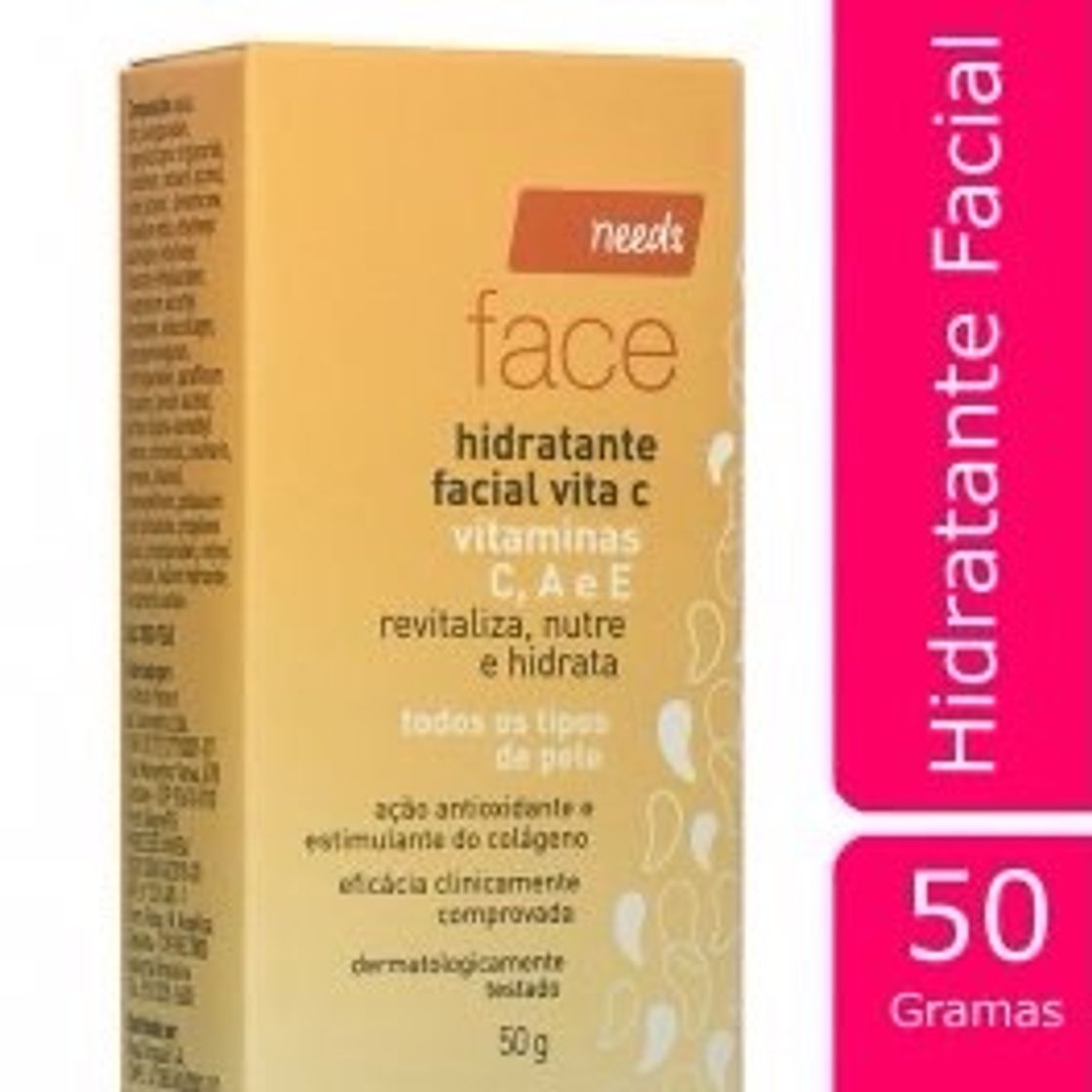 Moda Hidratante Facial Needs Vitamina C 50g 