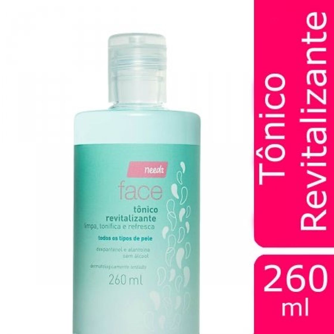 Moda Tônico Facial Revitalizante Needs 260ml 