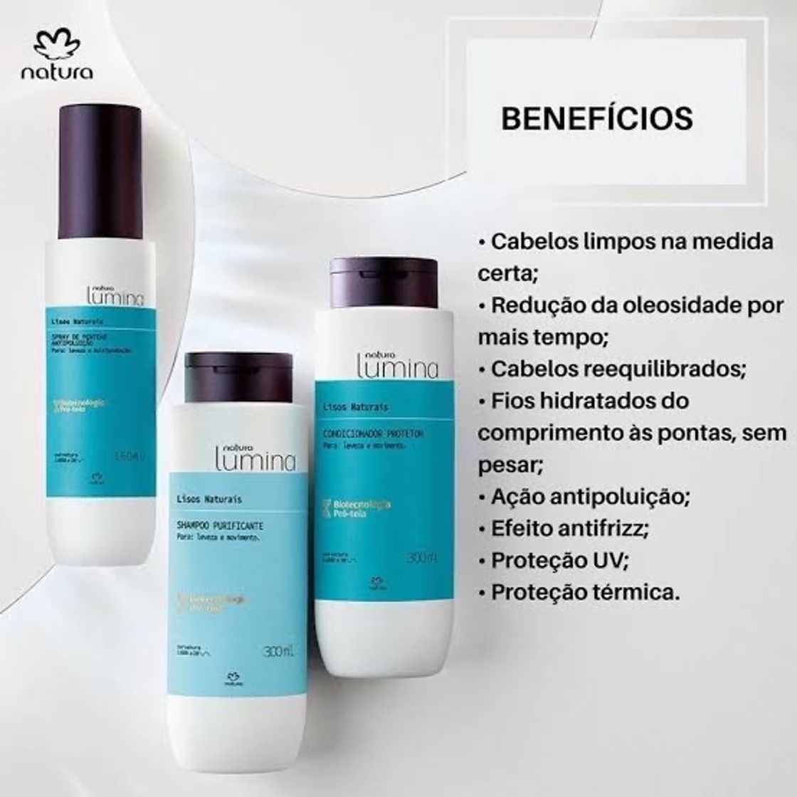 Moda Linha Natura Lumina 