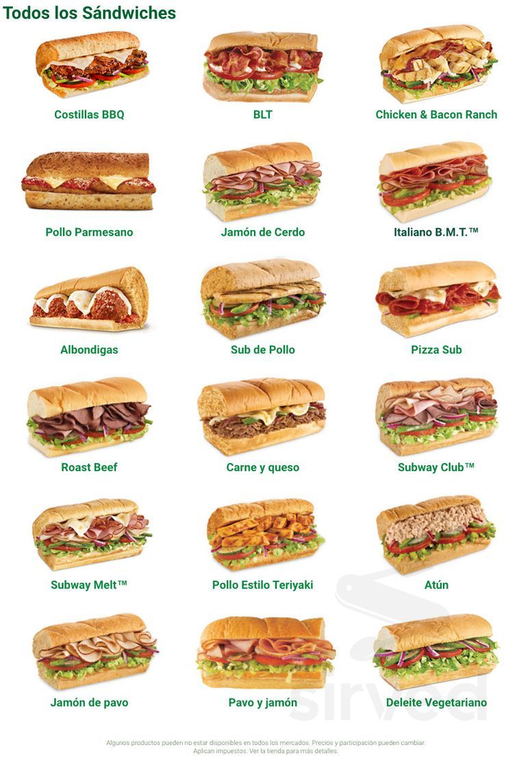 Restaurantes Subway