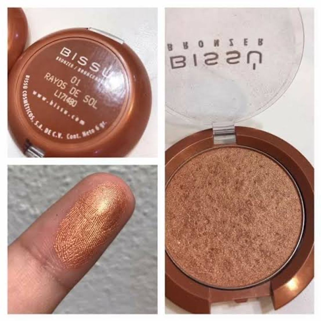 Moda Bronzer rayos de sol BISSU 🌞