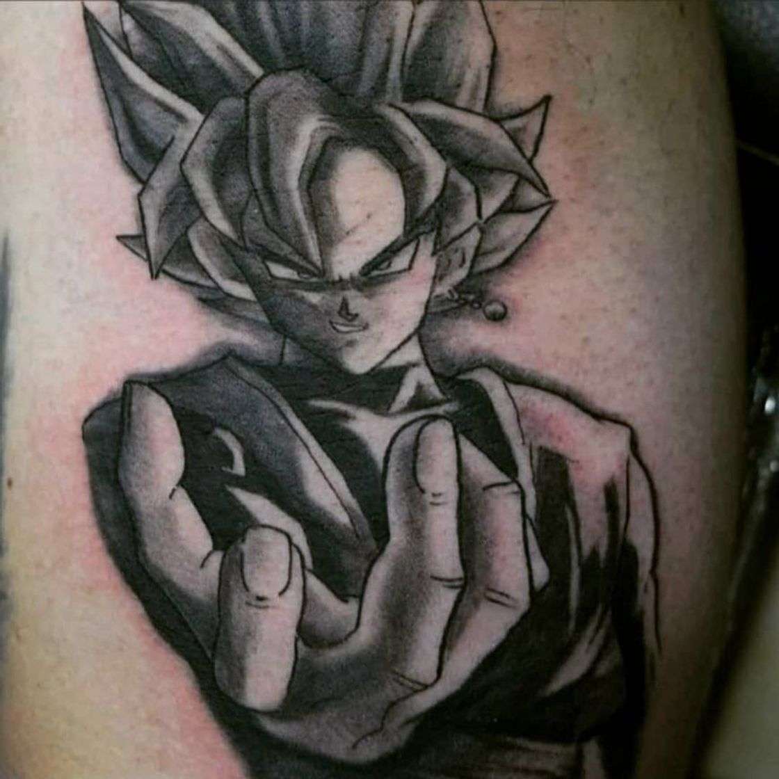 Moda Mi tatuaje de goku black