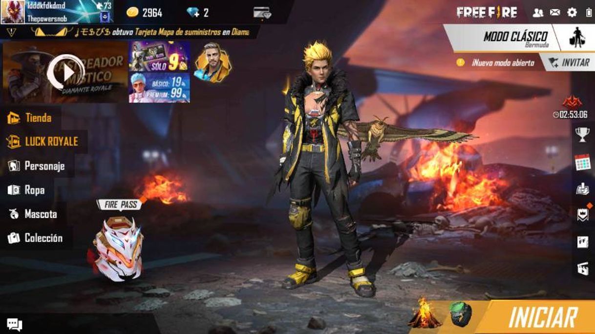 Videojuegos Garena Free Fire