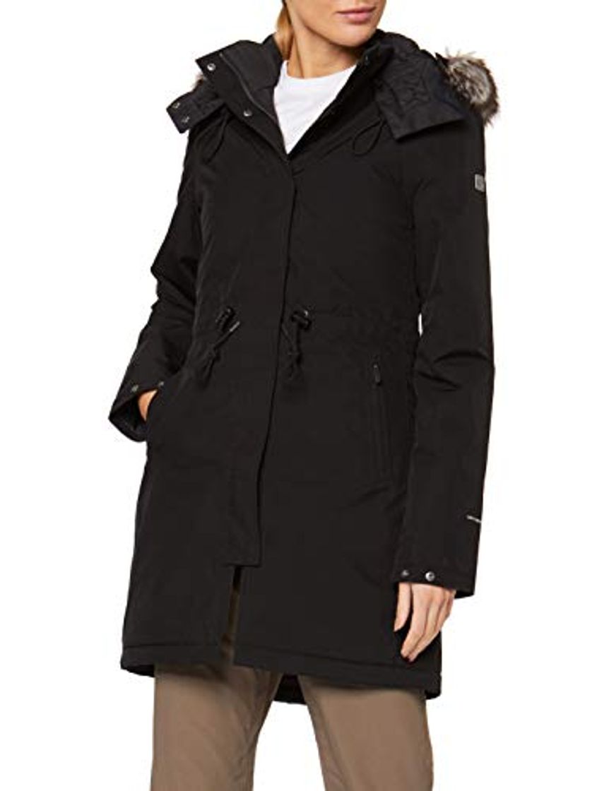 Social North Face Zaneck Parka - Chaqueta para Mujer, Negro