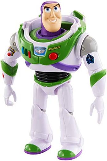 Mattel- Disney Toy Story 4-Figura con Voces y Sonidos Buzz Lightyear