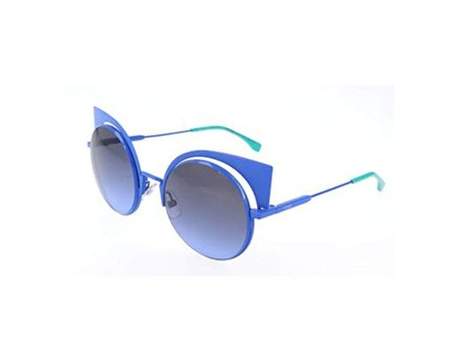 FENDI Sonnenbrille FF 0177/S 27f/Hl-53-22-135 Gafas de sol, Azul