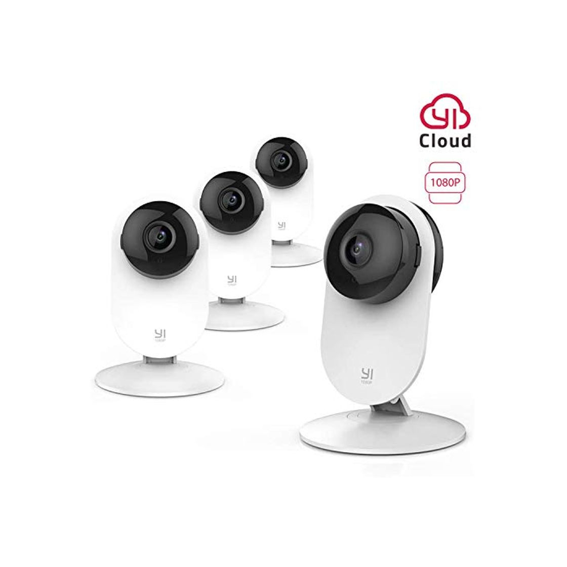Social YI Cámara de Vigilancia Interior 1080P Domo Cámara IP Seguridad WiFi Mascota