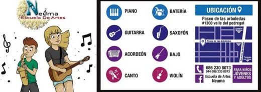 Escuela de música en Mexicali