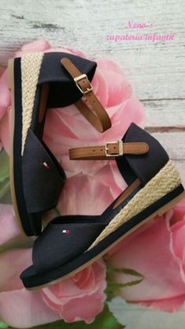 Social Tommy Hilfiger Sporty Feminine Beach Sandal, Sandalias con Punta Abierta Mujer, Negro