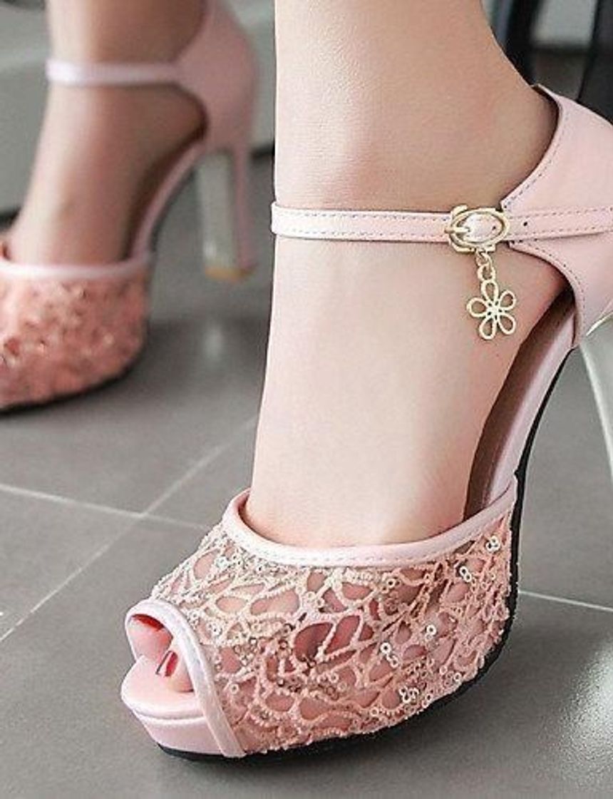 Social Mujeres tacón Alto Plataforma Fiesta Noche Boda Zapatos de Punta Abierta Sandalias