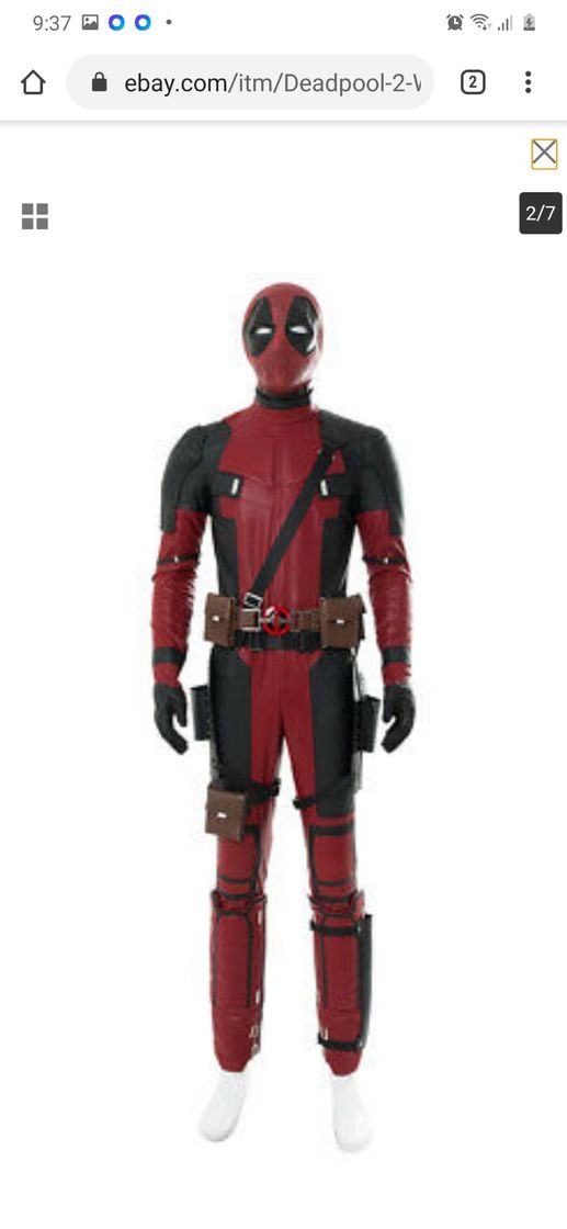 Fashion Disfras de dead pool