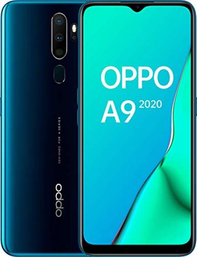 Oppo A9 2020 - Smartphone de 6.5" HD+, 4G Dual Sim, 8